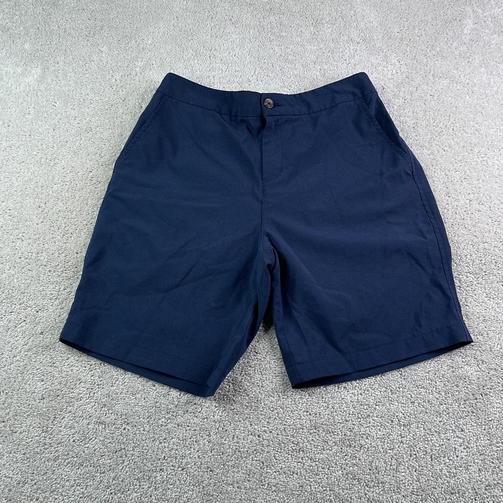 Tommy Bahama Shorts Womens Large Navy Blue Golf Performance Stretch Chino